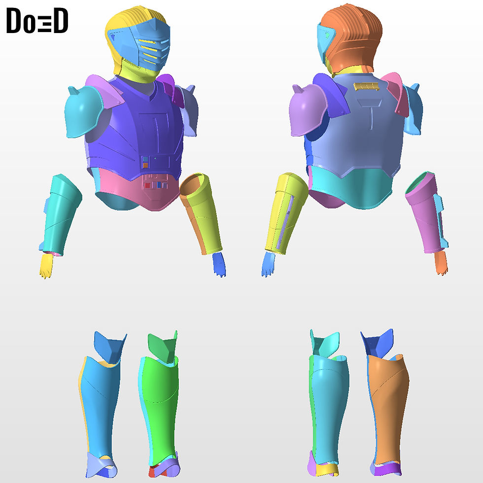 Thumbnail: Marrok Armors from Ashoka 3D Printable Model STL File #MR89