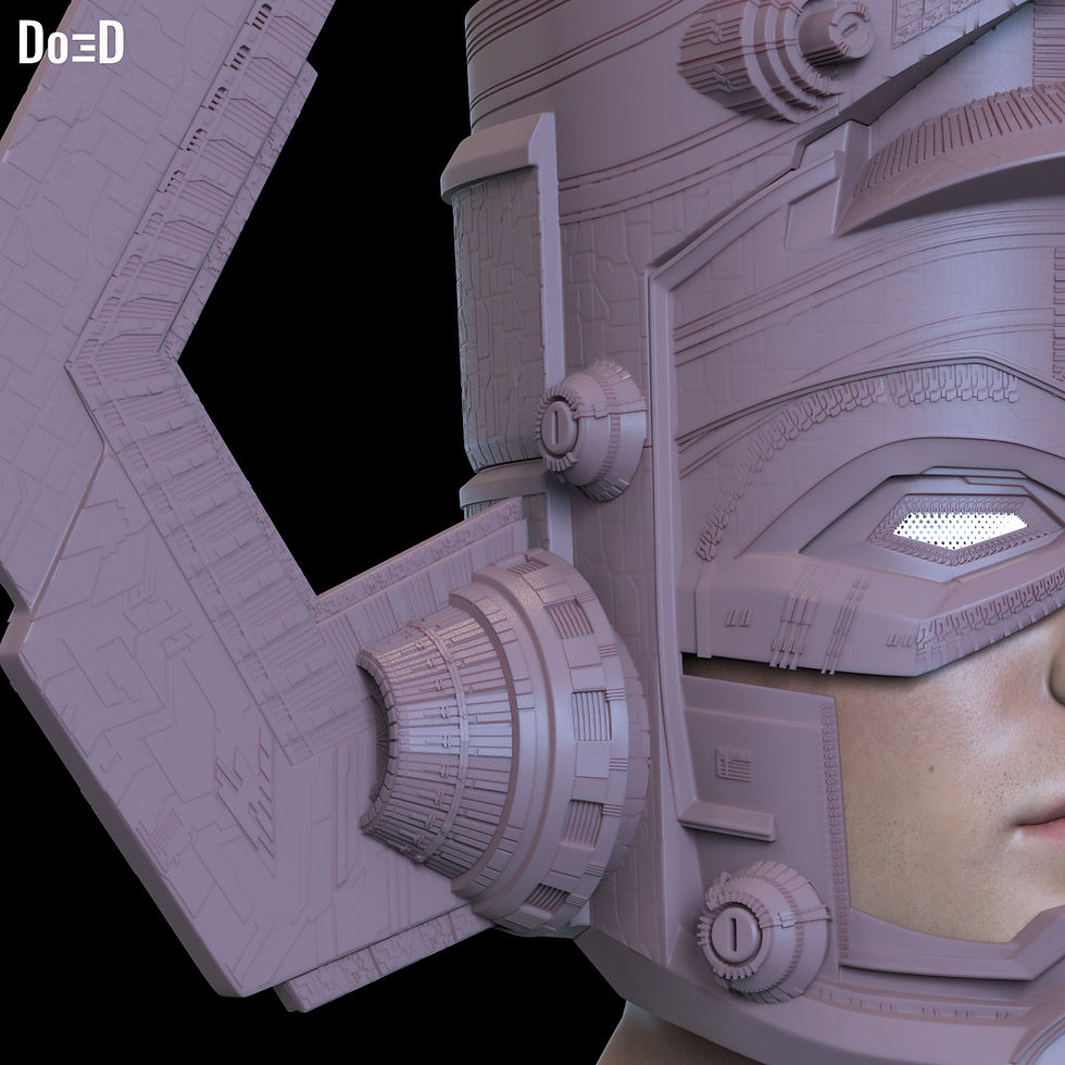 Thumbnail: Galactus Popcorn Bucket / Helmet Fantastic Four 3D Printable Model STL File #GF3