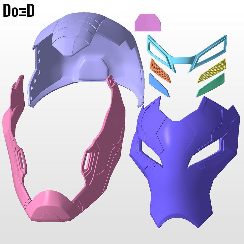 Thumbnail: Iron Man Armor Model 42 Rivals Cosplay Suit 3D Printable Model #IR42