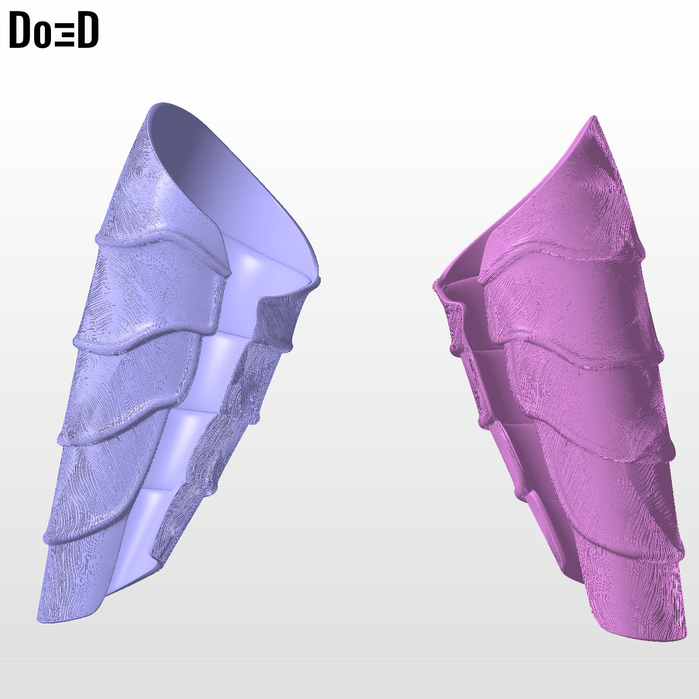Gauntlets Lady Beetle 3D Printable Model (Blue Beetle) Print File STL #G16