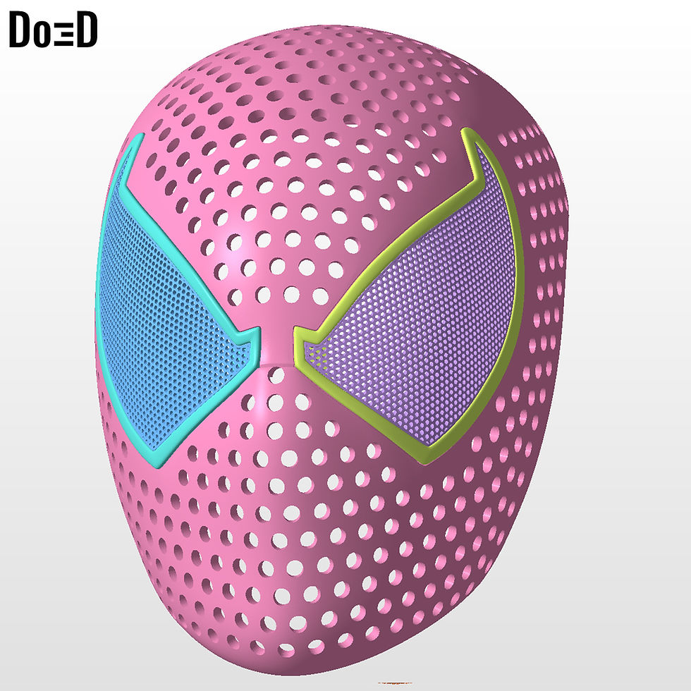 Thumbnail: Scarlet Spider-Man Helmet | 3D Printable Model #SS29