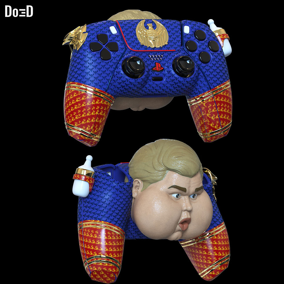 Thumbnail: Homelander Meme PS5 Controller Case Cover The Boys 3D Printable Model STL #TB5