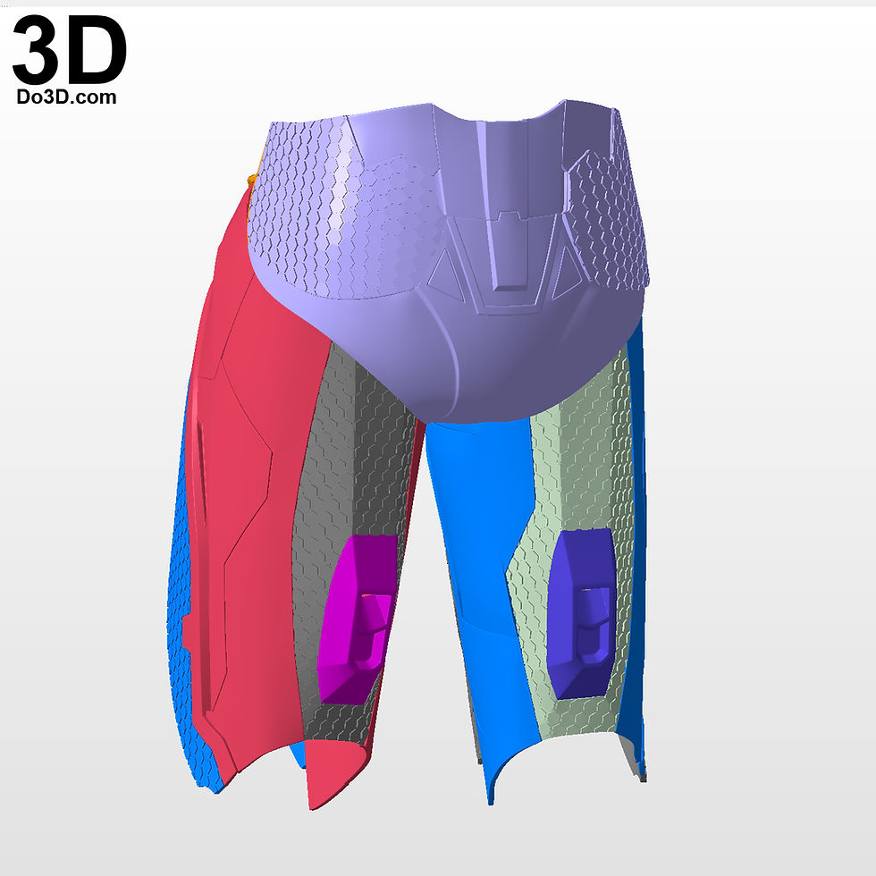 Thumbnail: Iron Man Mark XXXIX Gemini (MK 39) Full Body Armor | FREE 3D Printable Model