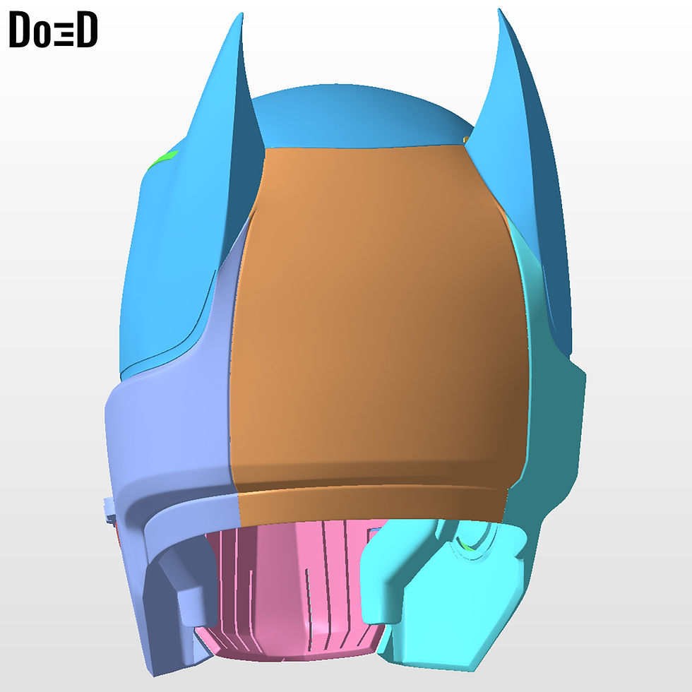 Thumbnail: HellBat Full Armors XE Suit Version Batman 3D Printable Model STL File #HB486