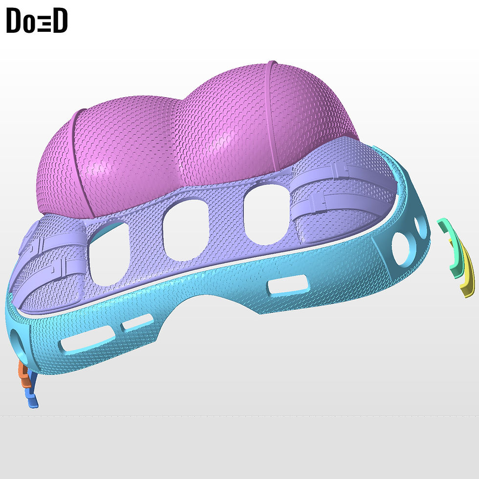 Thumbnail: Deadpool Inspired Meta Quest 3 Skin Cover | 3D Printable Model Print File #MQ13