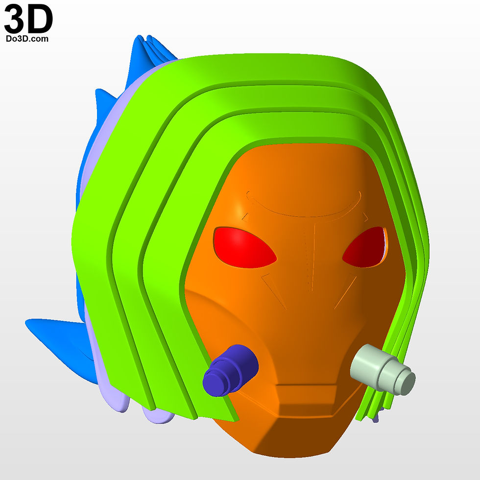 Thumbnail: Pyke  Syndicate Helmet / Mask Book of Boba Fett 3D Printable Model STL File #P79