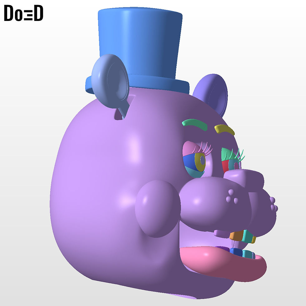 Thumbnail: Toy Freddy Fazbear Five Nights At Freddy's 2 FNAF | 3D Printable Model #FN25