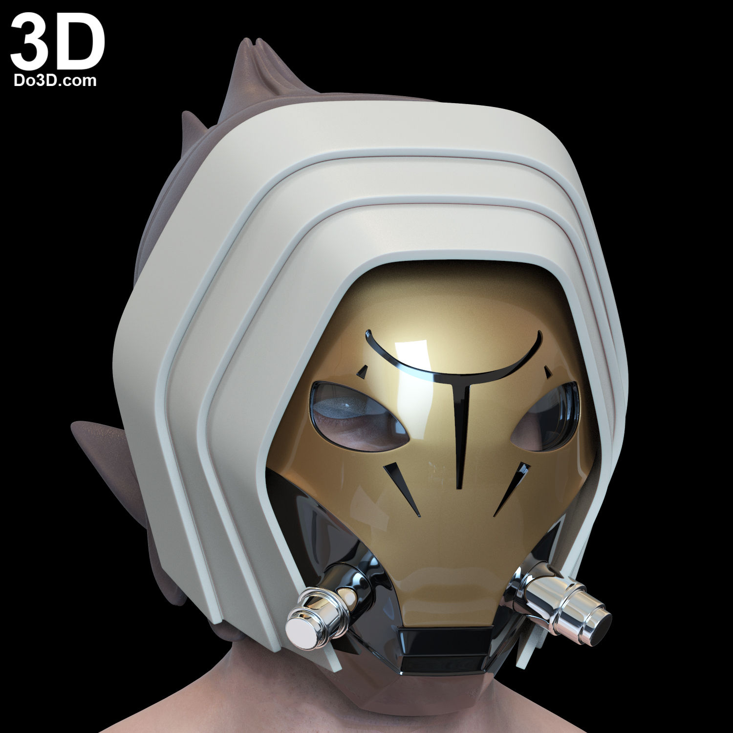 Pyke  Syndicate Helmet / Mask Book of Boba Fett 3D Printable Model STL File #P79