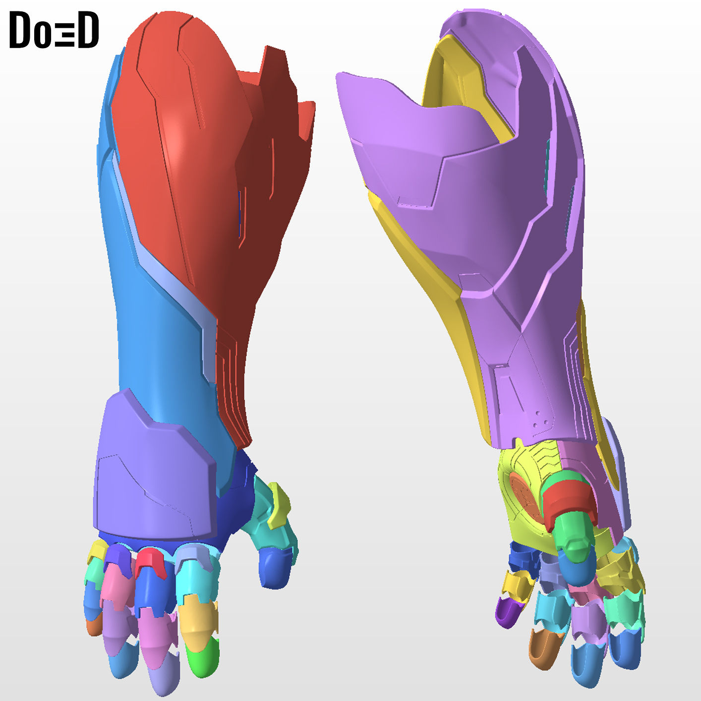Gauntlet Iron Man Rivals OG | 3D Printable Model #IR80