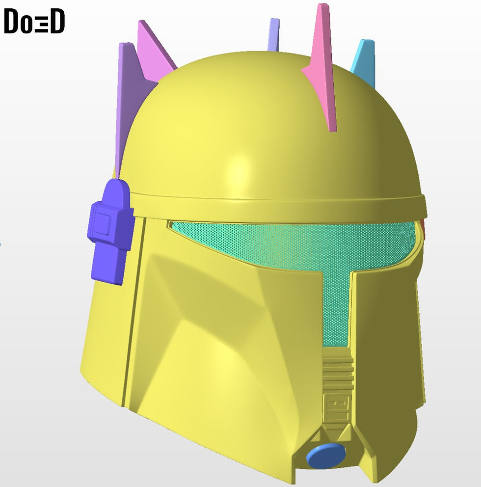 Thumbnail: Dark Trooper phase 4 Moff Gideon Armor Suit & Jetpack | 3D Printable Model #MG83