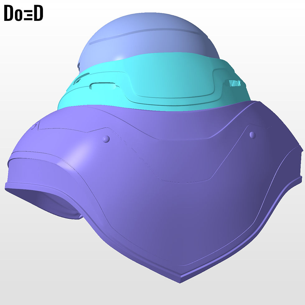 Thumbnail: Hammer of Boravia Helmet Superman  Legacy 2025 3D Printable Model STL File #HB22