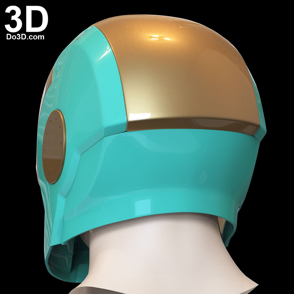 Thumbnail: Scuba Iron Man 3 Helmet Mark XXXVII MK 37 | 3D Printable Model #SC31