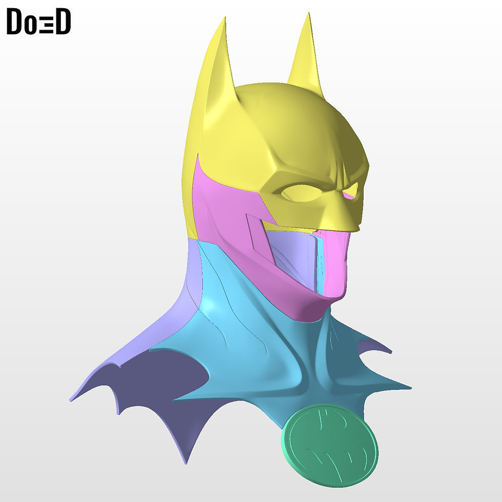 Thumbnail: Batman Full Body Armors Michael Keaton The Flash 2023 3D Printable Model STL #2K