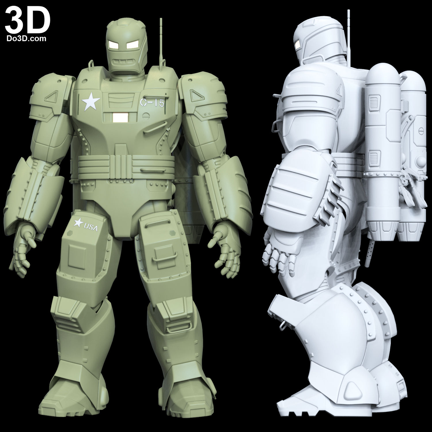 Hydra Stomper Armor What If Stark Iron Man Style Suit | 3D Printable Model #HS72