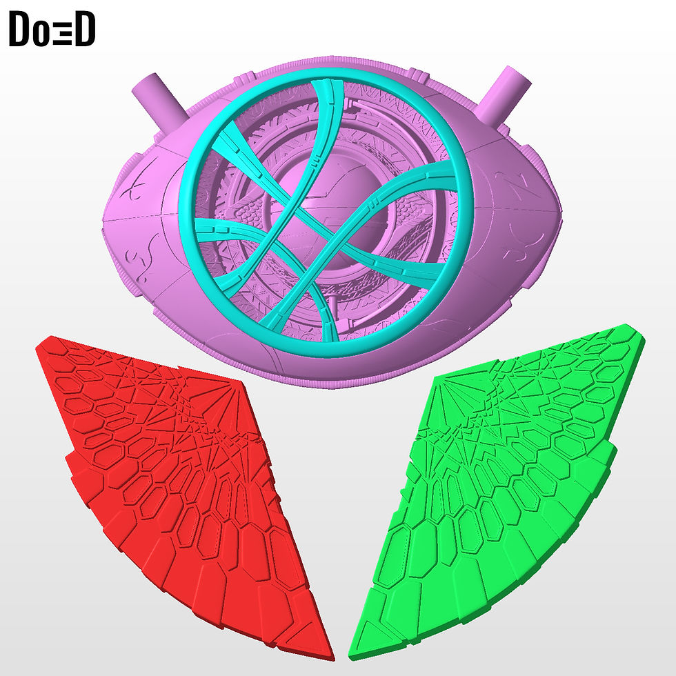 Thumbnail: The Eye of Agamotto Doctor Strange, Dr Brooch Brooches 3D printable model #d619
