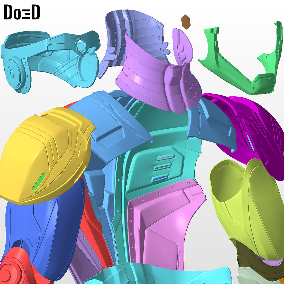 Thumbnail: Superior Iron Man Full Armor Pack Mark LXXXVI MK 86 3D Printable Model STL #86D