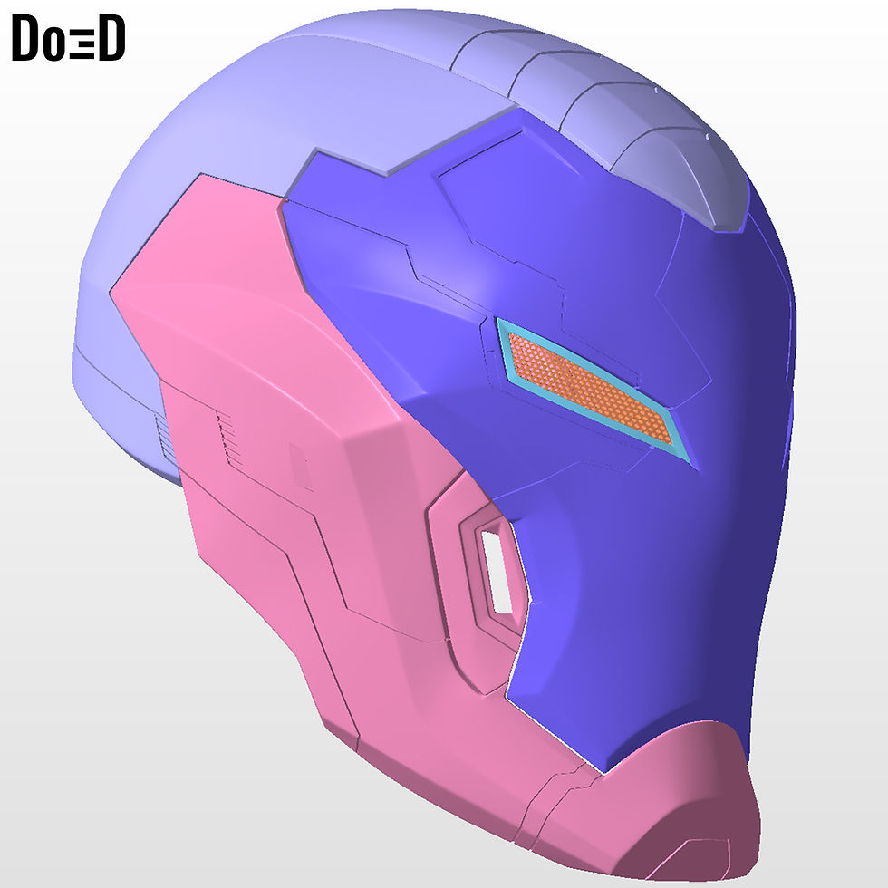 Thumbnail: Iron Man Armor Model 42 Rivals Cosplay Suit 3D Printable Model #IR42