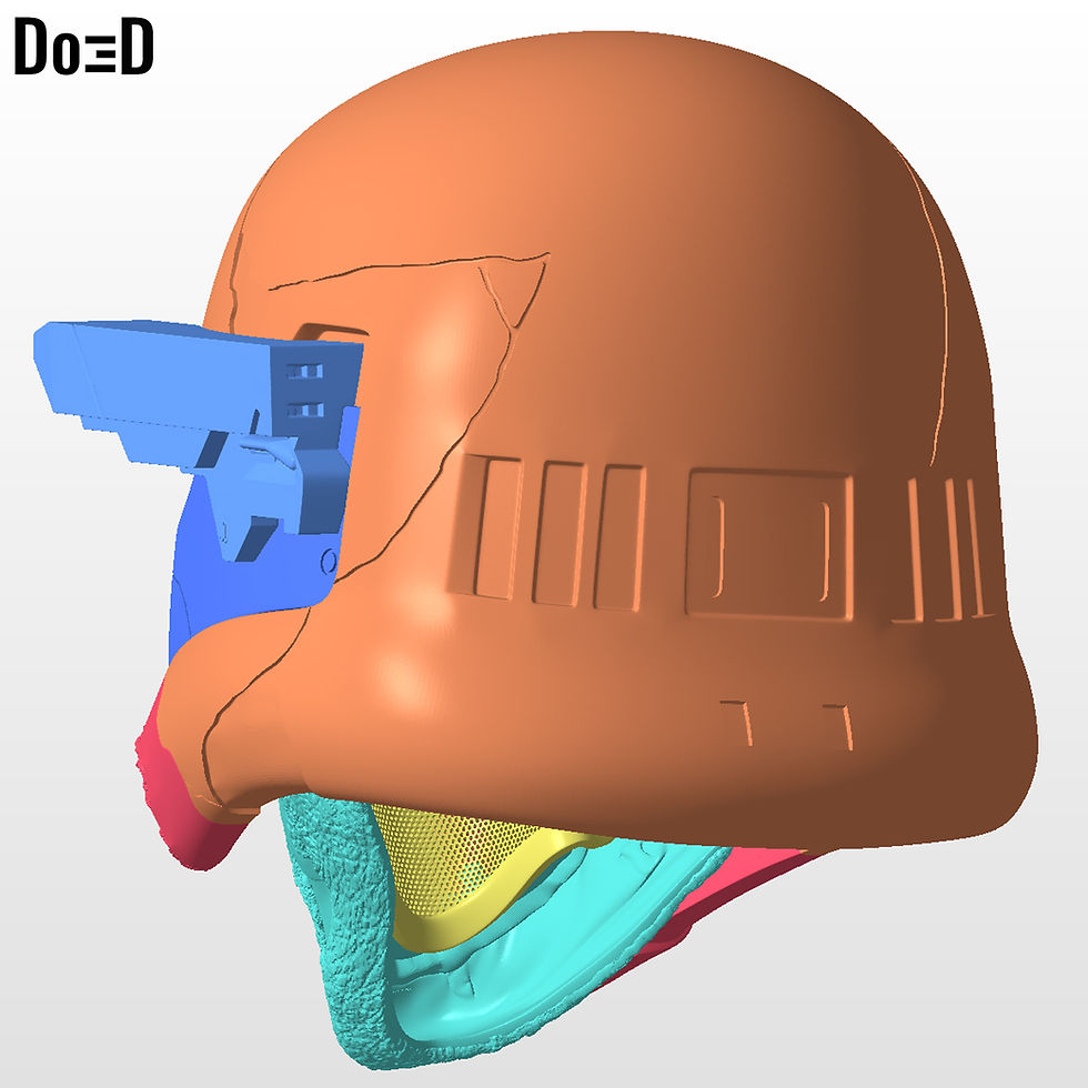 Thumbnail: Zombie Death Trooper Ahsoka | 3D Printable Model STl #ZT41
