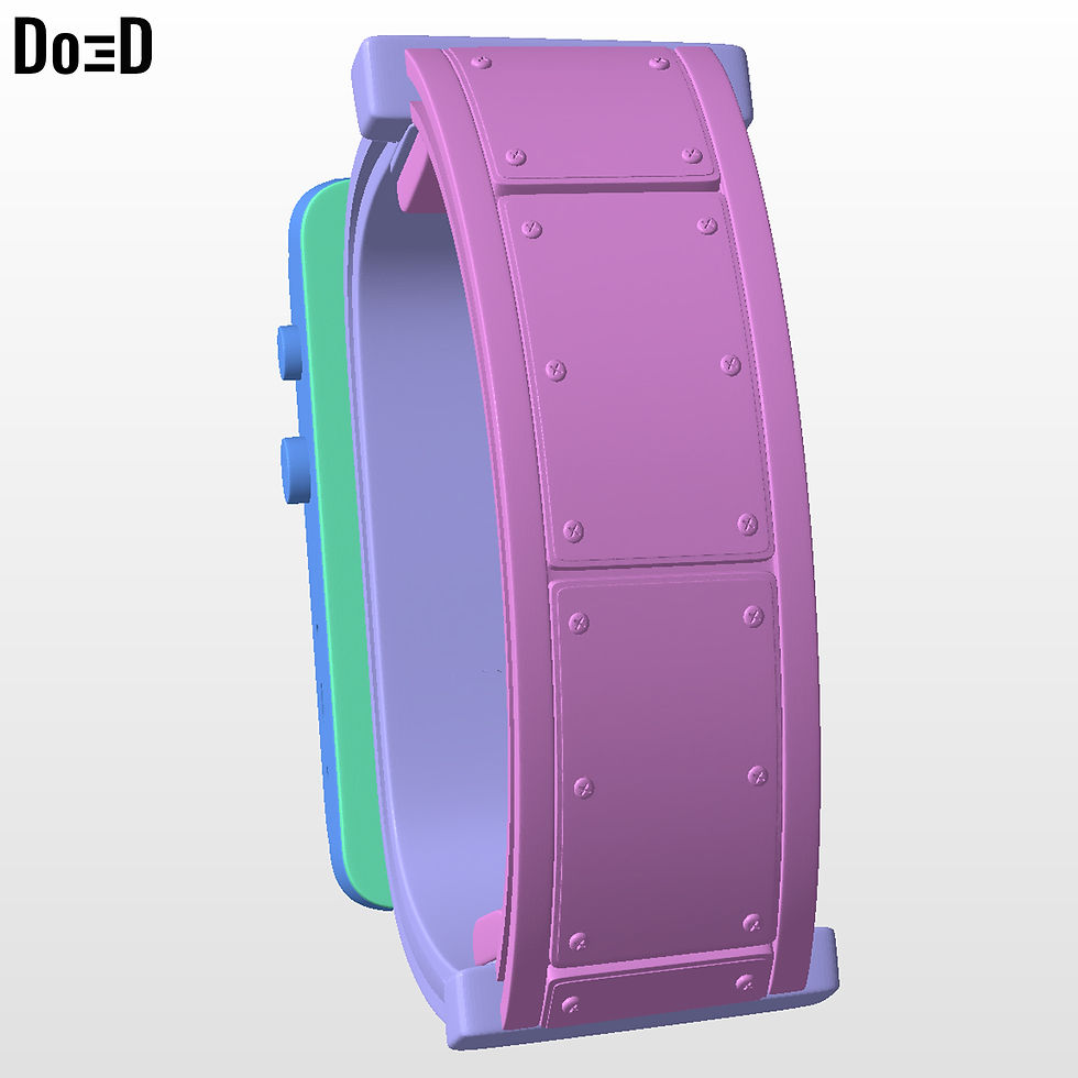 Thumbnail: Fantastic Four Mission Watch 3D Printable Model #FFW63