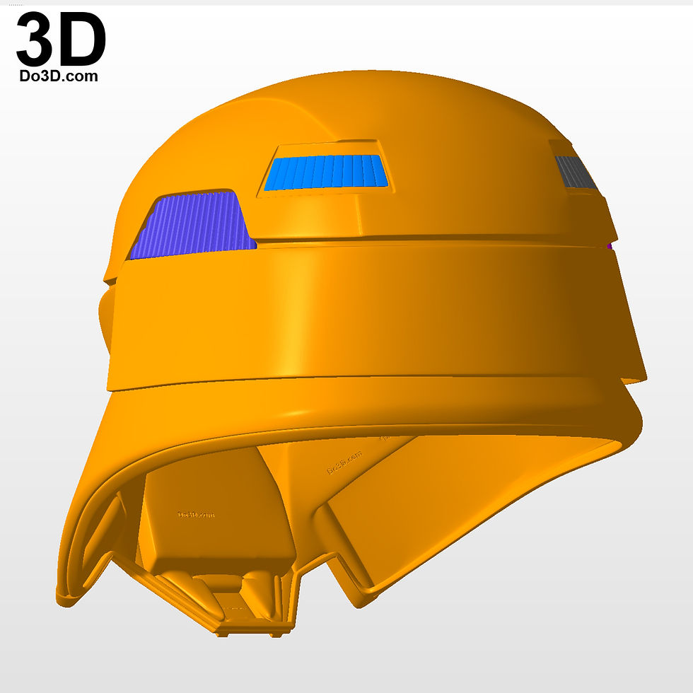 Thumbnail: Dark Trooper Full Bod + Helmet Star Wars Mandalorian | 3D Printable Model #DT001