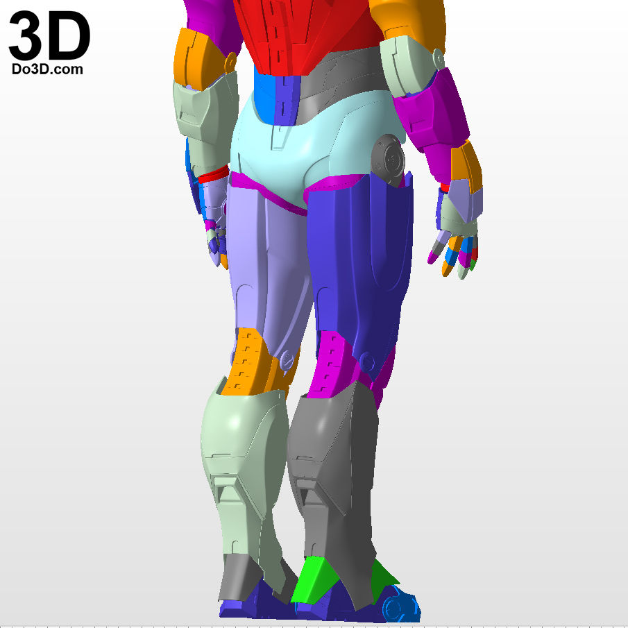 Thumbnail: Iron Man Mark VI MK 6 Armor Suit + Inner Chest Details 3D Printable Model #TI23