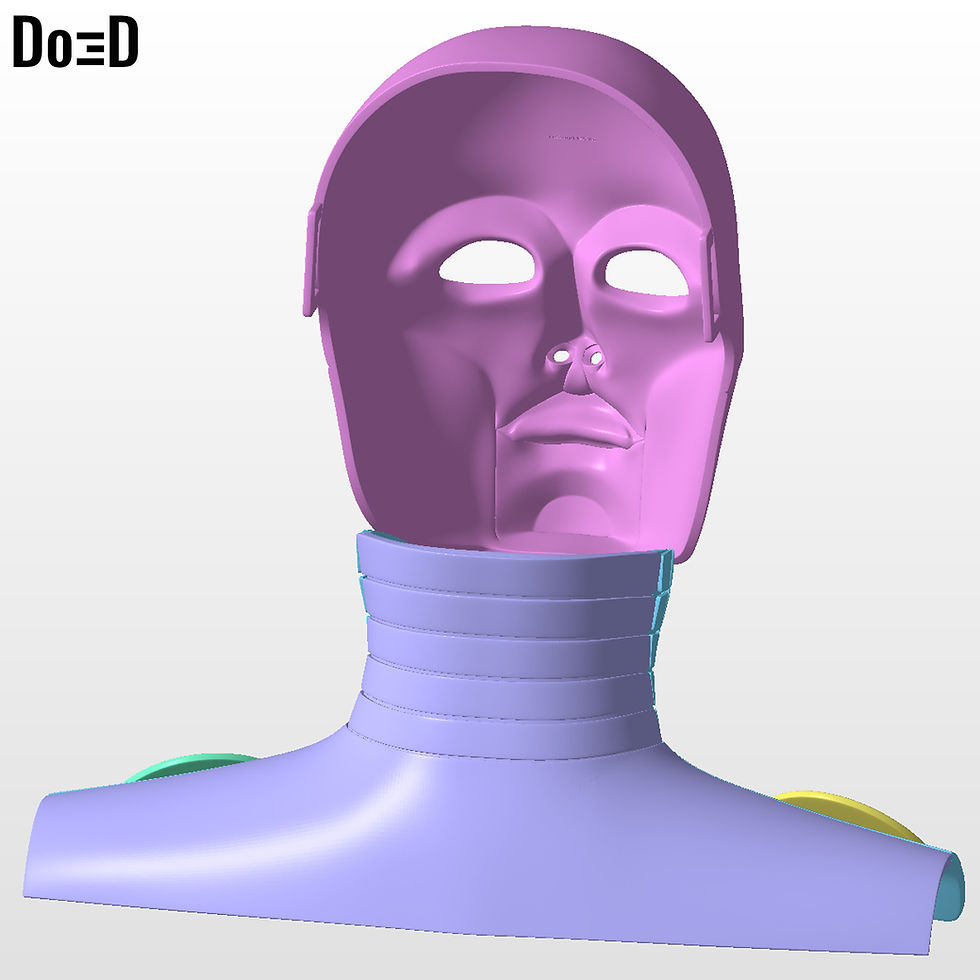 Thumbnail: Latverian Witch Full Armor Pack | 3D Printable Model STL File #LV1000