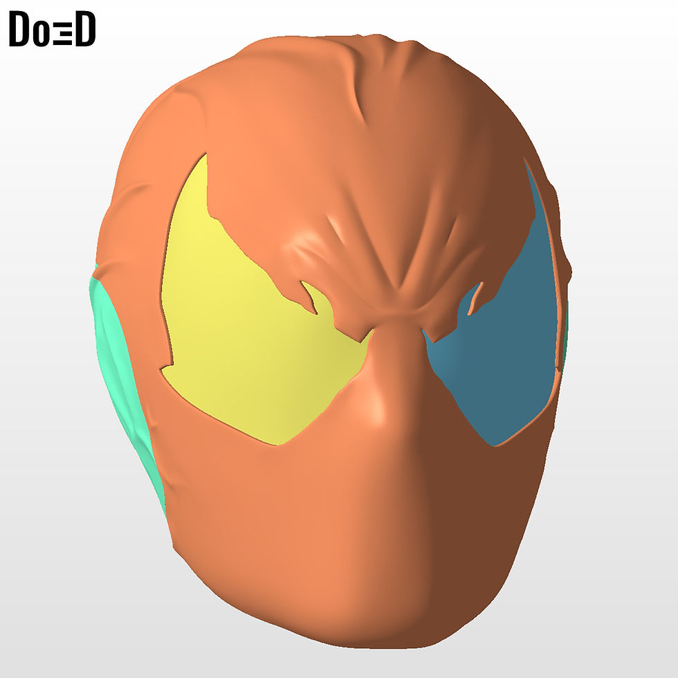 Thumbnail: Symbiote Spider-man Helmet | 3D Printable Model #SP83