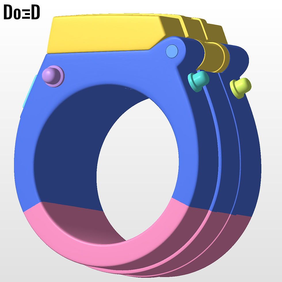Thumbnail: Spider-Man 1978 Japan Spiderman Bracer Watch Webshooter 3D Printable Model #S986