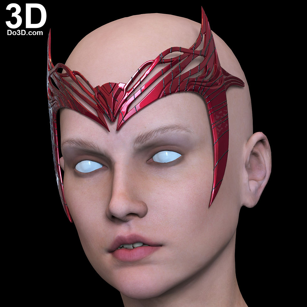 Thumbnail: Wanda Scarlet Witch Tiara Doctor Strange 2 in the Multiverse of Madness Crown DR