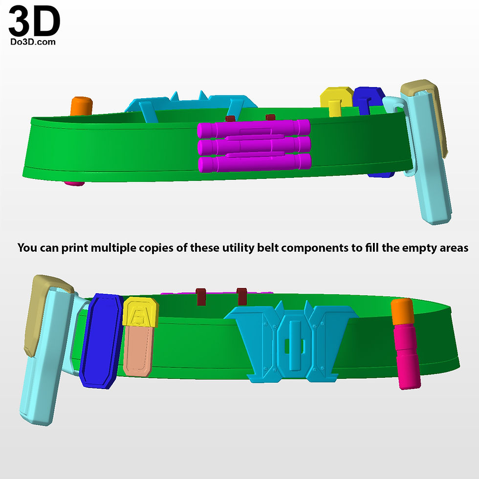 Thumbnail: Batman 2022 Concept Ben Affleck Full Armor Set 3D Printable Model STL File #B251