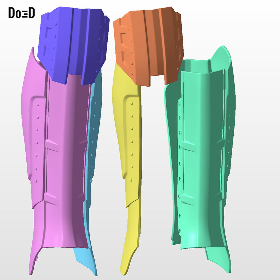 Thumbnail: Avengers Doomsday Doctor Doom SDCC Full Suit Armors 3D Printable Model STL #DD12