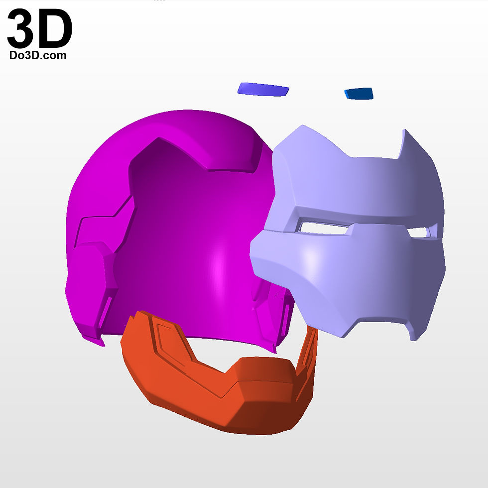 Thumbnail: Iron Man Fortnite Helmet Stark Industries Skin | 3D Printable Model #FT10