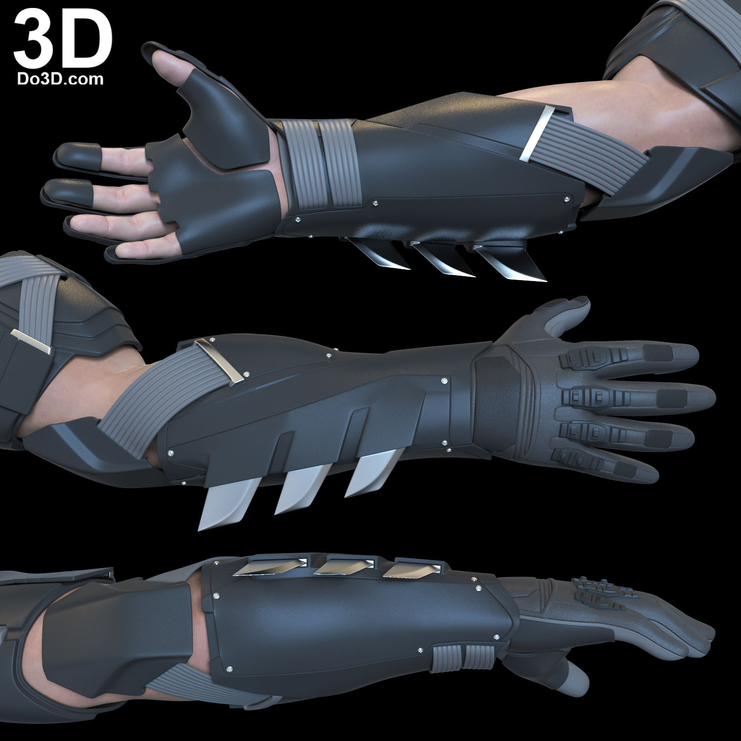 Batman Gauntlet Benfleck Concept 2022 3D Printable Model STL Print File #BC79