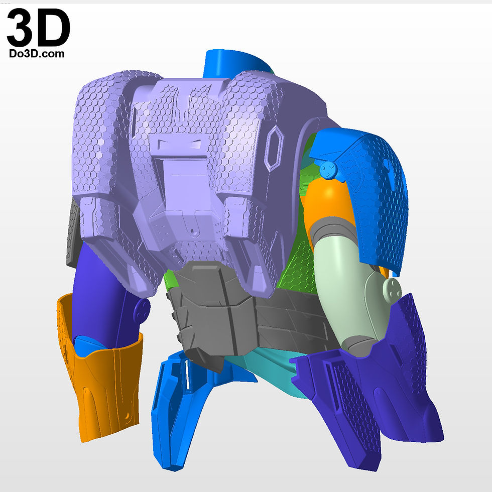 Thumbnail: Iron Man Mark XXXIX Gemini (MK 39) Full Body Armor | FREE 3D Printable Model
