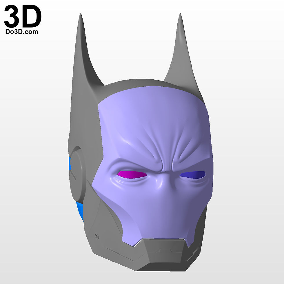 Thumbnail: Iron Bat Concept Full Body Armor | 3D Printable Model