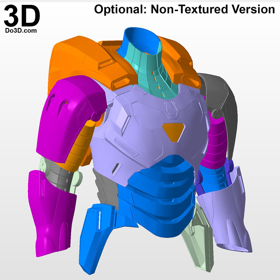 Thumbnail: Iron Man Mark XXXIX Gemini (MK 39) Full Body Armor | FREE 3D Printable Model