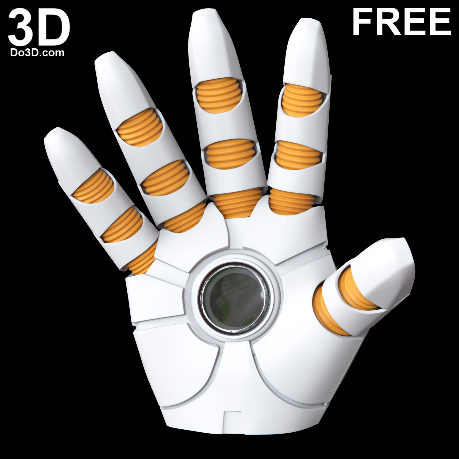 Universal Iron Man Glove for MK 2 ~ MK 45 | FREE 3D Printable Model