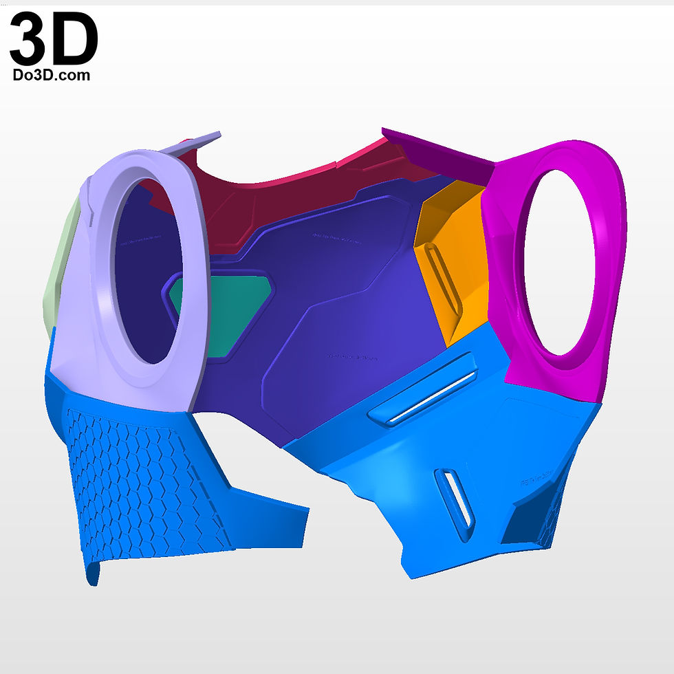 Thumbnail: Iron Man Mark XXXIX Gemini (MK 39) Full Body Armor | FREE 3D Printable Model