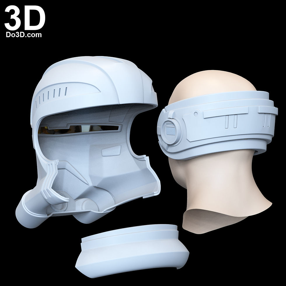 Thumbnail: Echo Bad Batch Full Body Armor | 3D Printable Model #E111