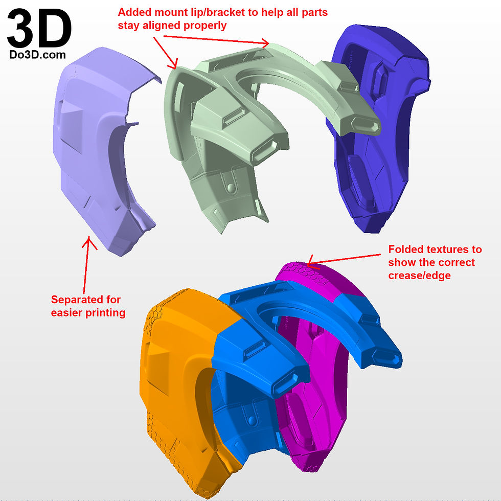 Thumbnail: Iron Man Mark XXXIX Gemini (MK 39) Full Body Armor | FREE 3D Printable Model