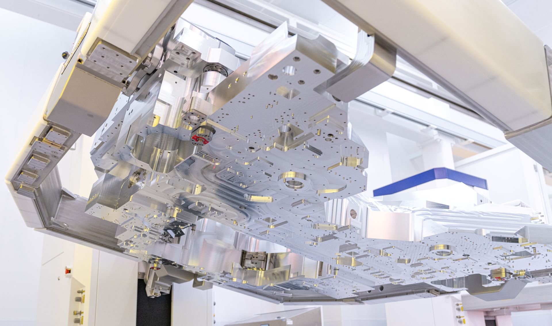 Close-up of a machine component 