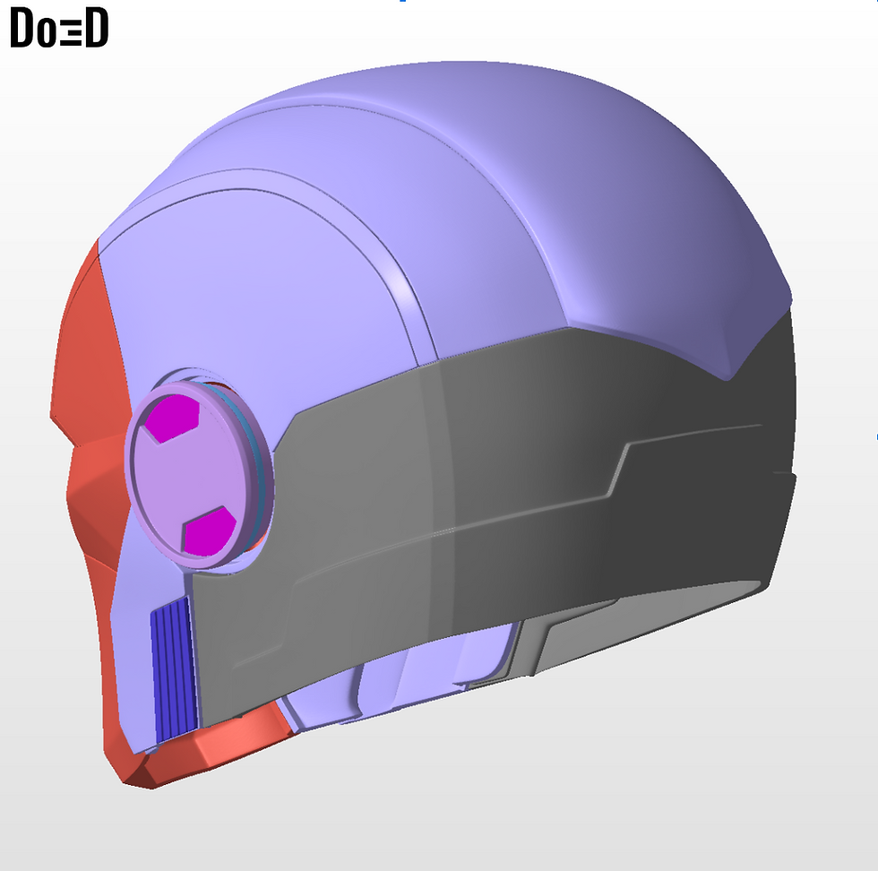 Thumbnail: Armorized Deadpool Warriors Iron Man Helmet | 3D Printable Model #AR20