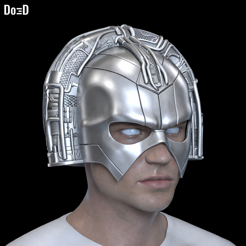 X-Ray Vision Peacemaker Helmet Inner Details XRay 3D Printable Model STL #XV3556