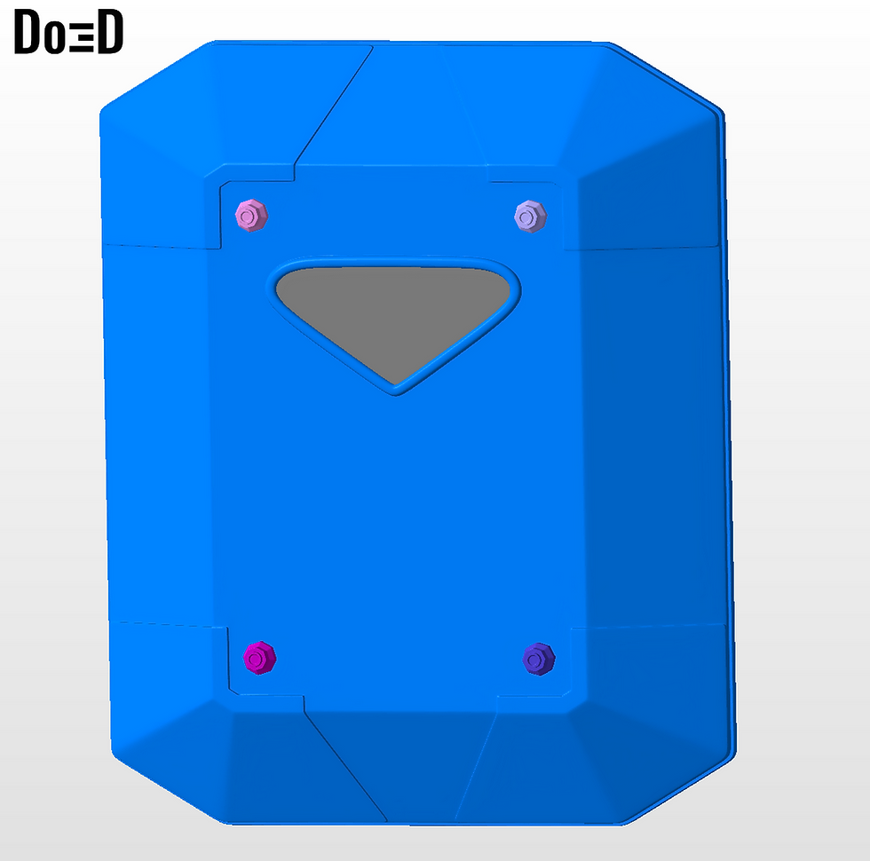 Thumbnail: Beskar Trooper Shield Super Commando Mandalorian 3D Printable Model STL #BS77